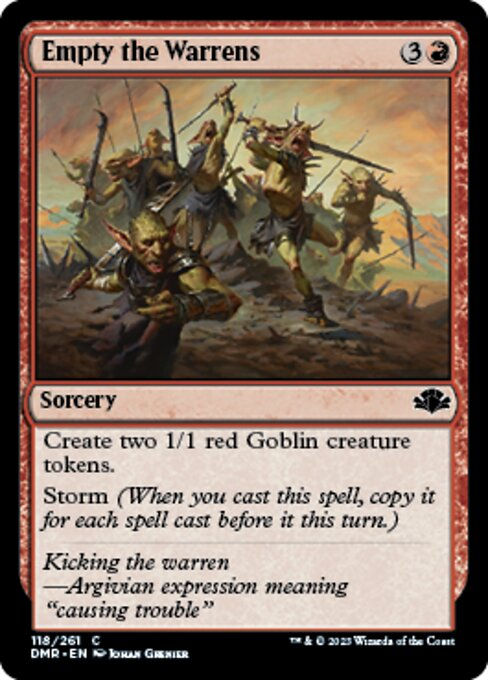 Empty the Warrens (DMR)