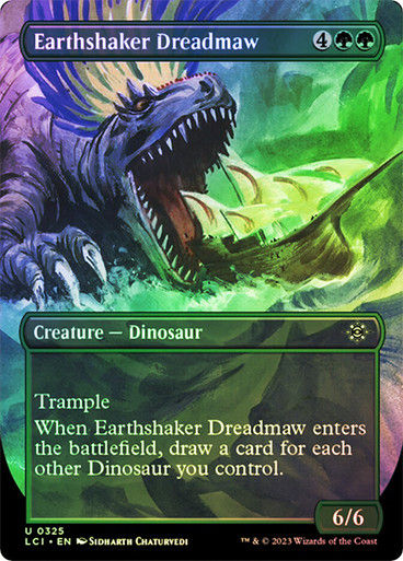 Earthshaker Dreadmaw (lci) / Borderless / Foil
