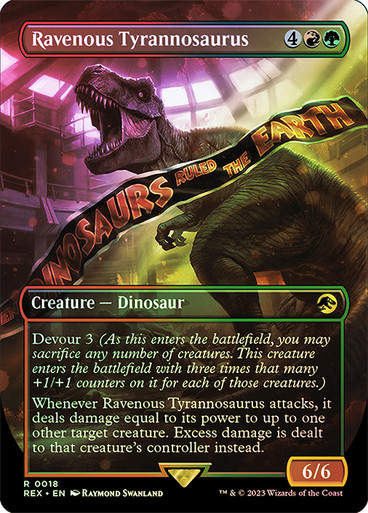 Ravenous Tyrannosaurus (rex) / Foil