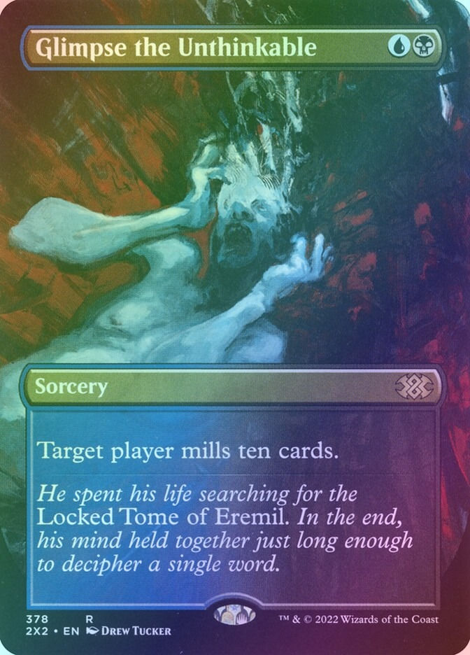 Glimpse the Unthinkable (2X2) (378) / Borderless / Foil