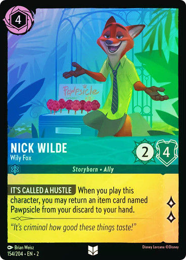 Nick Wilde - Wily Fox (LOR_ROF) / Foil