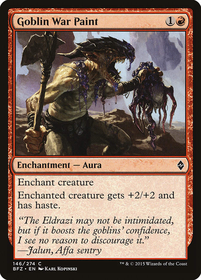 Goblin War Paint (BFZ) (146)