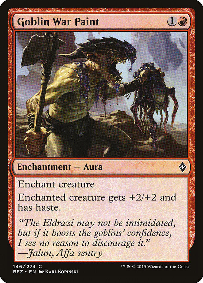 Goblin War Paint (BFZ) (146)