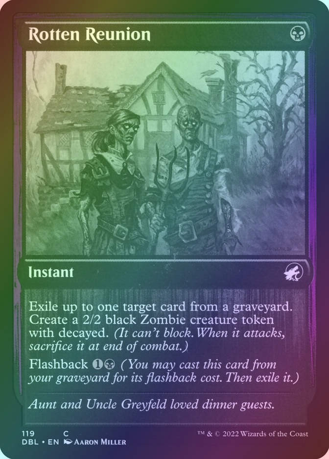 Rotten Reunion (DBL) (119) / Foil