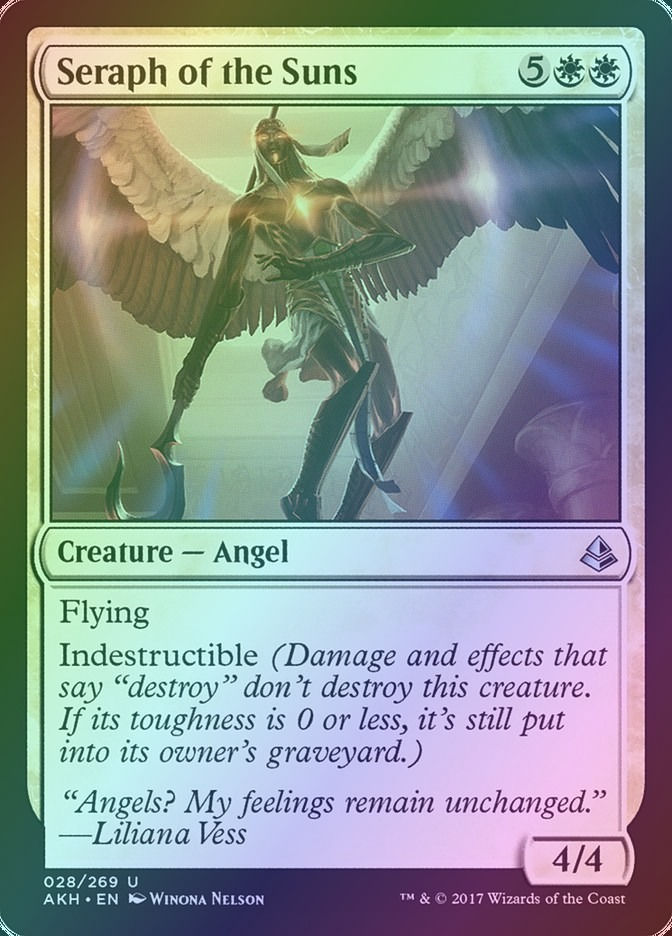 Seraph of the Suns (AKH) (28) / Foil