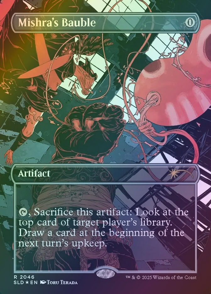 Mishra's Bauble (SLD) (2046) / Borderless / Raised Foil