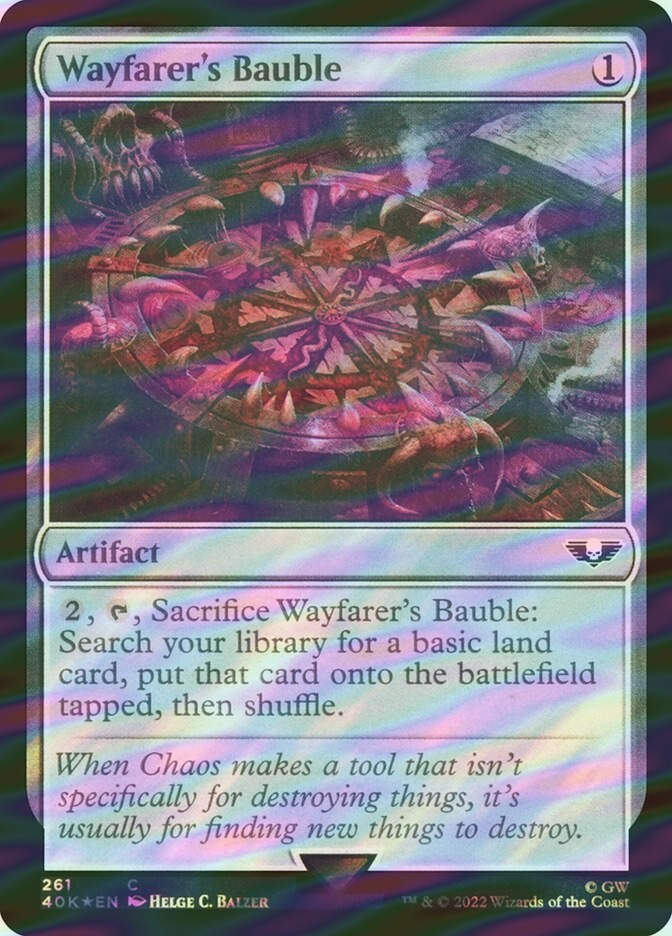 Wayfarer's Bauble (40K) (261★) / Surge Foil