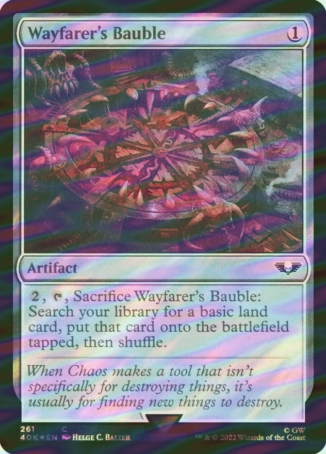 Wayfarer's Bauble (40K) (261★) / Surge Foil