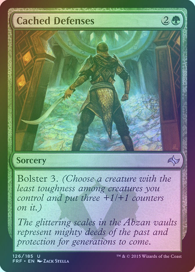 Cached Defenses (FRF) (126) / Foil