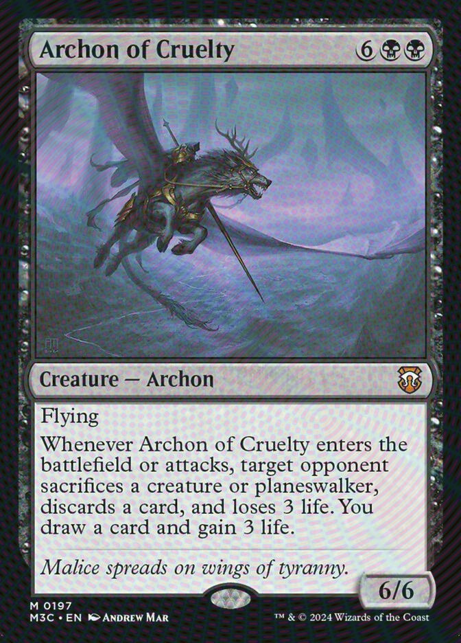 Archon of Cruelty (M3C) (197) / Ripple Foil