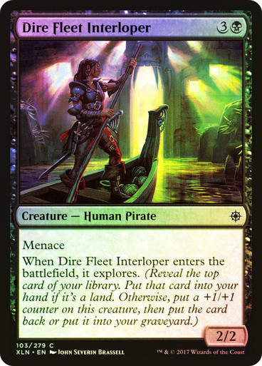 Dire Fleet Interloper (XLN) (103) / Foil