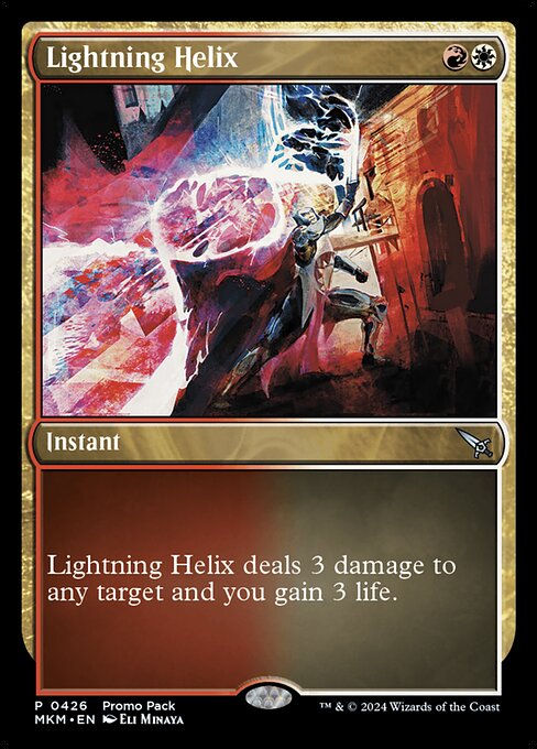 Lightning Helix (mkm) (426) / Promo Pack