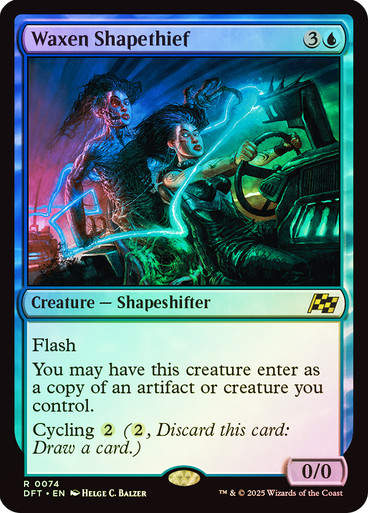 Waxen Shapethief (DFT) (74) / Foil