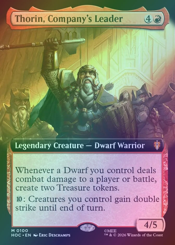 Thorin, Company's Leader (HOC) (100) / Foil