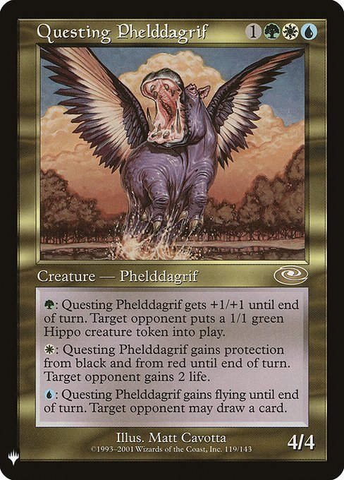 Questing Phelddagrif (PLST) (PLS-119)