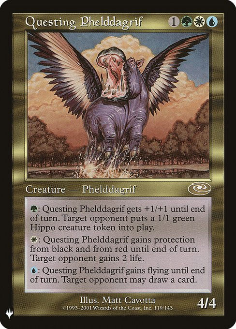 Questing Phelddagrif (PLST) (PLS-119)