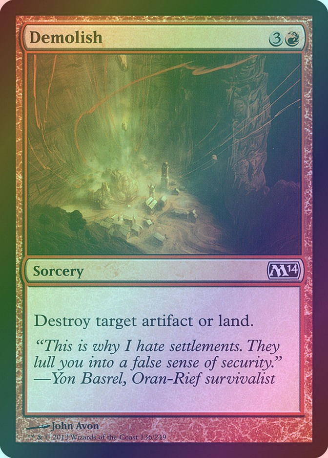 Demolish (M14) (136) / Foil