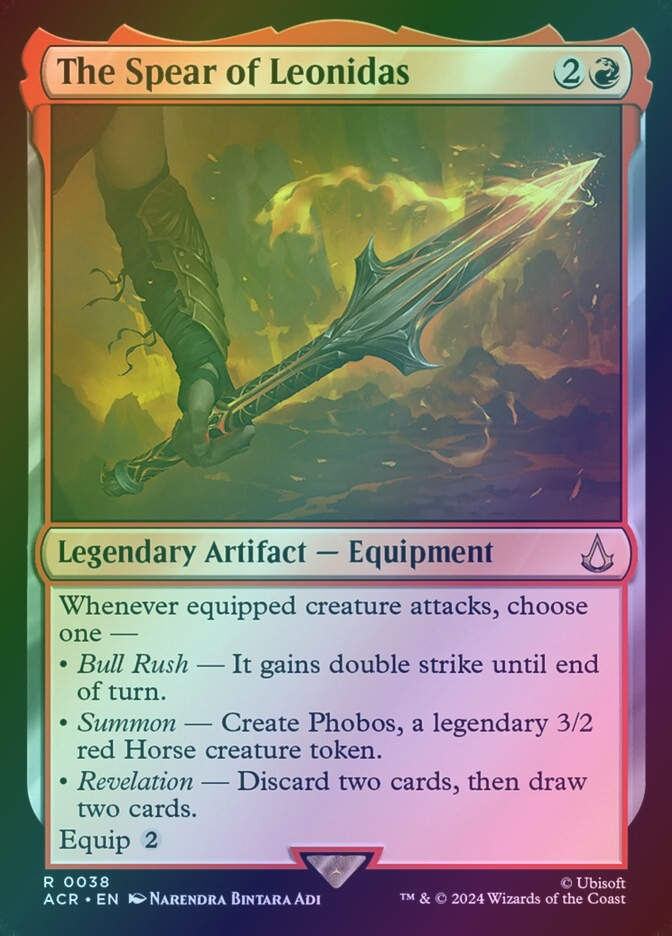 The Spear of Leonidas (ACR) (38) / Foil