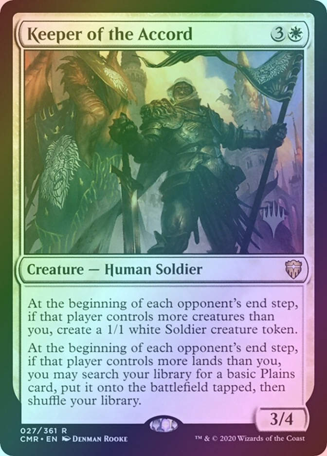 Keeper of the Accord (PCMR) (27p) / Foil