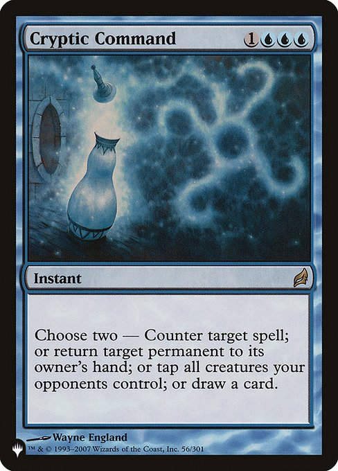 Cryptic Command (PLST) (LRW-56)