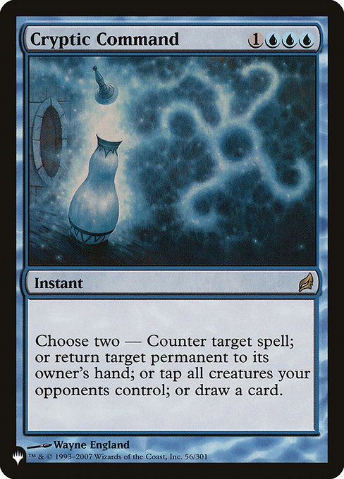 Cryptic Command (PLST) (LRW-56)