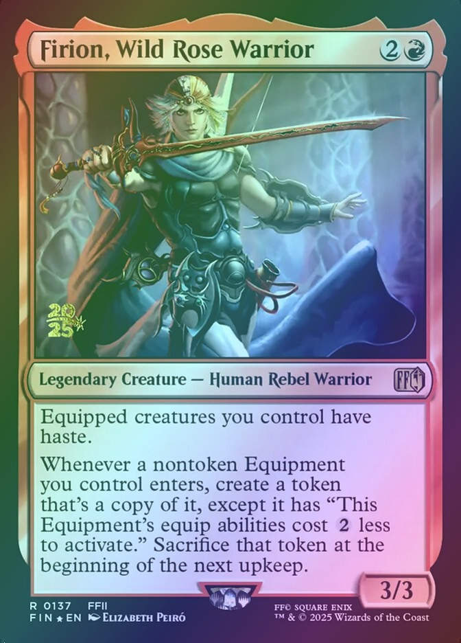 Firion, Wild Rose Warrior (PFIN) (137s) / Foil