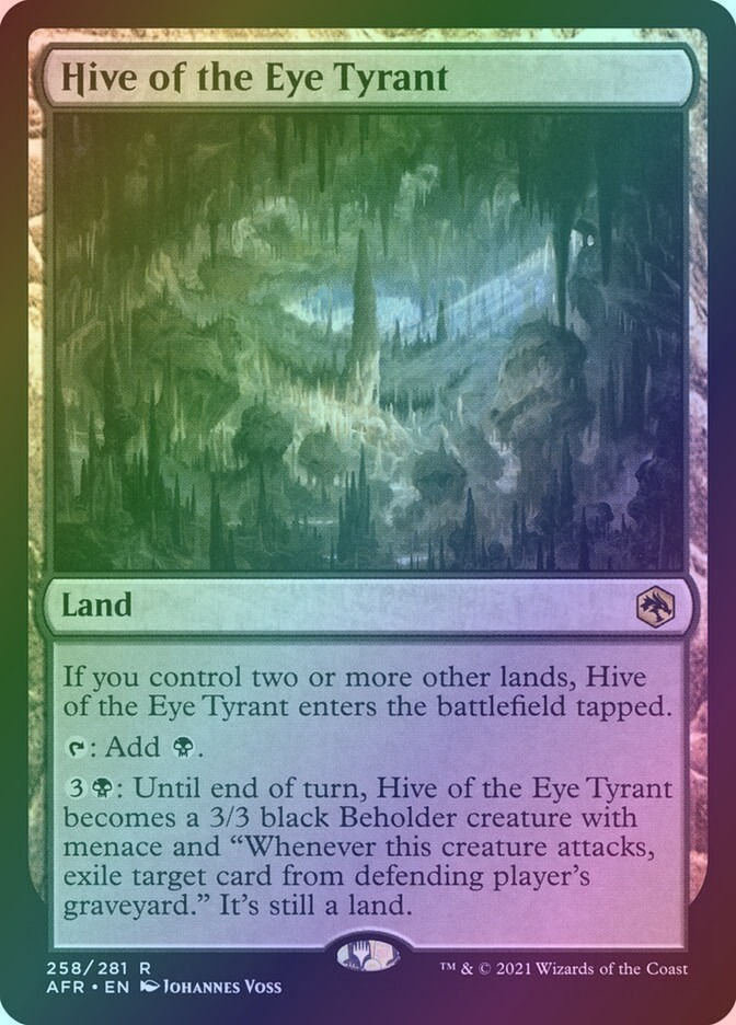 Hive of the Eye Tyrant (AFR) (258) / Foil