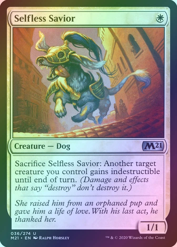 Selfless Savior (M21) (36) / Foil
