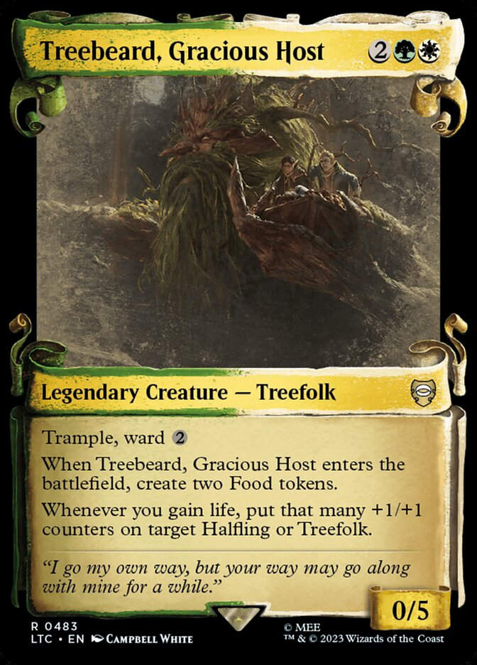 Treebeard, Gracious Host (LTC) (483) / Showcase