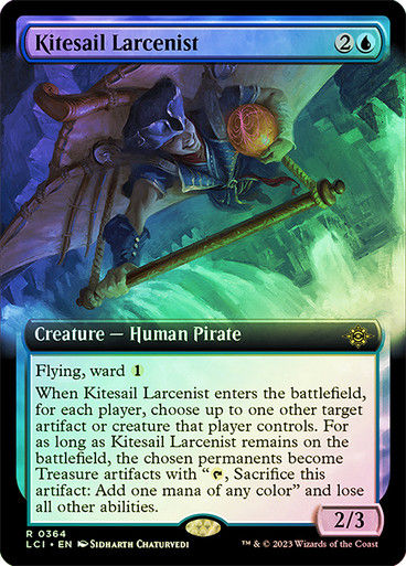 Kitesail Larcenist (lci) / Extended Art / Foil