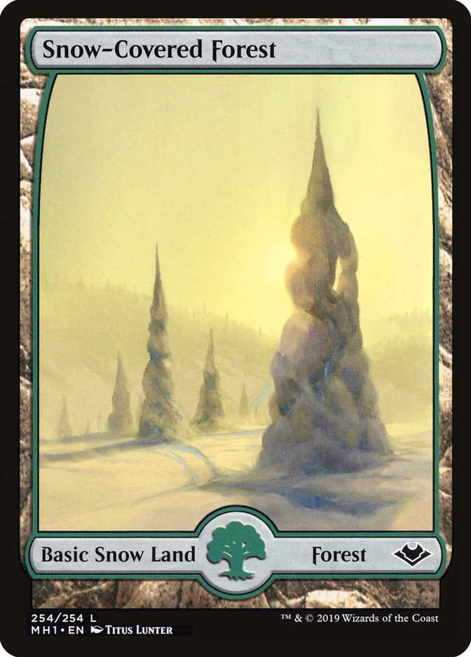 Snow-Covered Forest (MH1) (254)