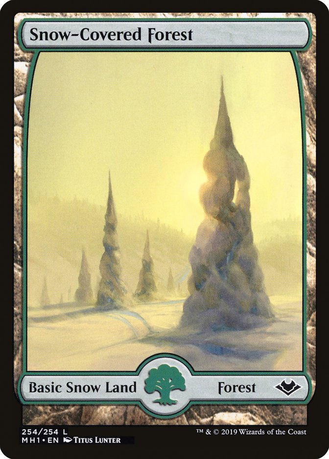 Snow-Covered Forest (MH1) (254)