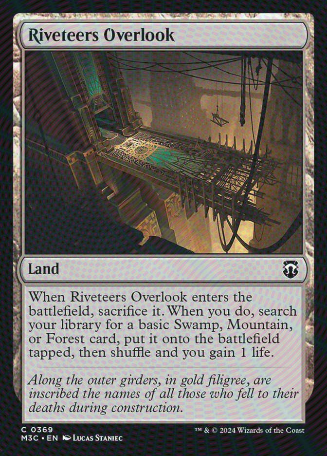 Riveteers Overlook (M3C) (369) / Ripple Foil