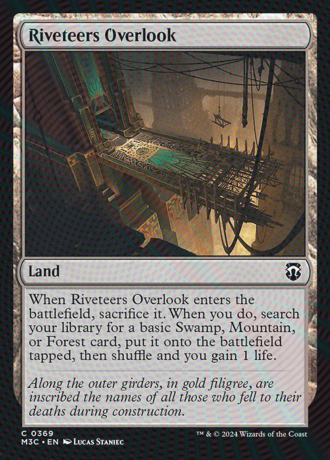 Riveteers Overlook (M3C) (369) / Ripple Foil
