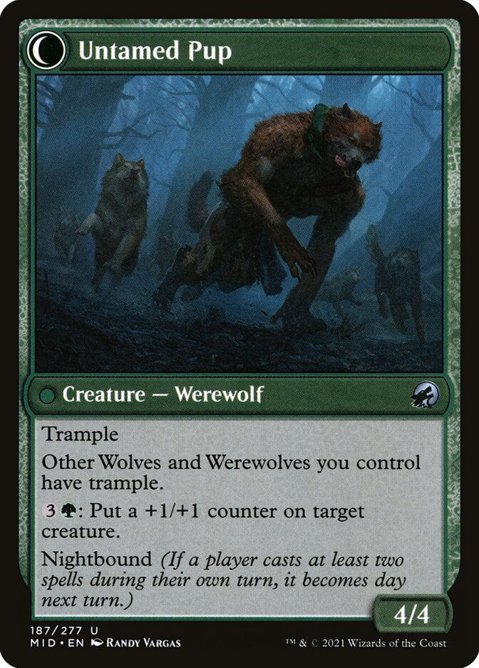 Hound Tamer // Untamed Pup (MID) (187) — cara 2 de 2