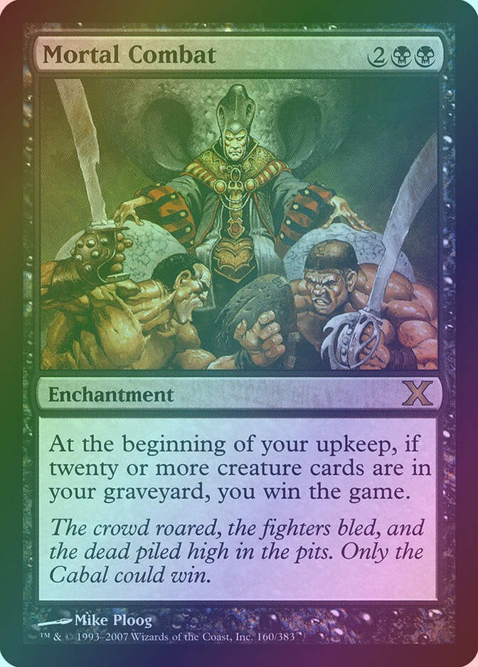 Mortal Combat (10E) (160) / Foil