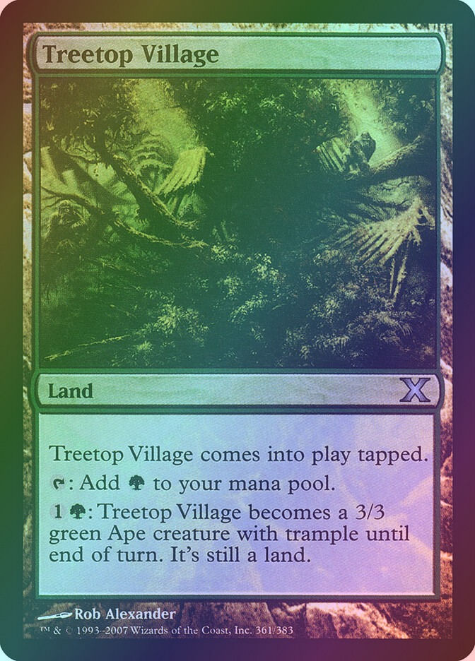 Treetop Village (10E) (361★) / Foil