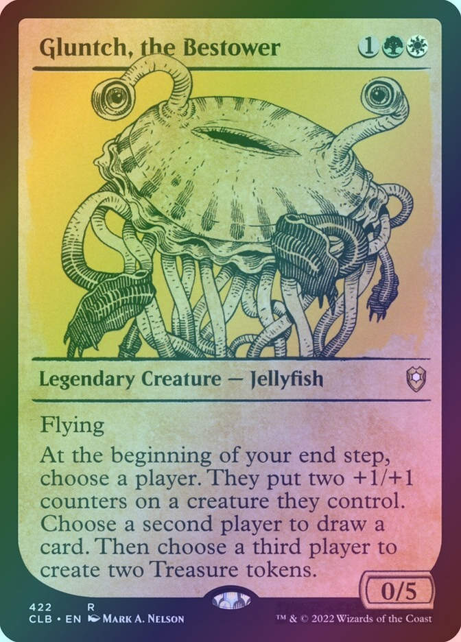 Gluntch, the Bestower (CLB) (422) / Showcase / Foil