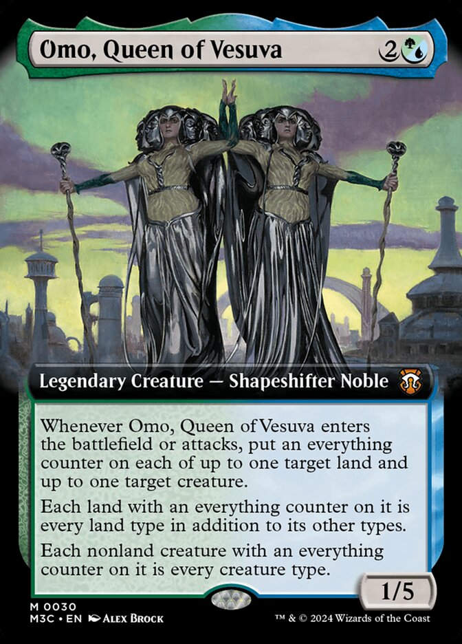 Omo, Queen of Vesuva (m3c) (30) / Extended Art