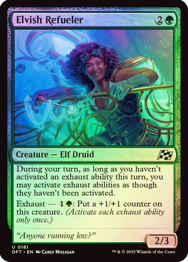 Elvish Refueler (DFT) (161) / Foil