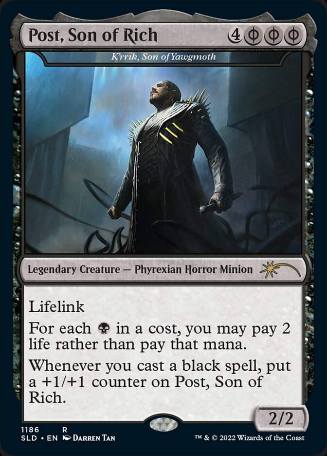 K'rrik, Son of Yawgmoth (SLD) (1186)