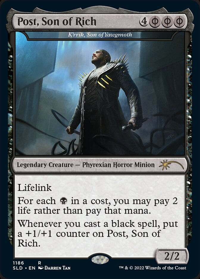 K'rrik, Son of Yawgmoth (SLD) (1186)
