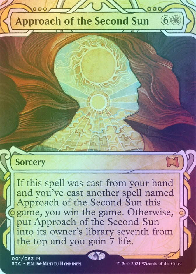Approach of the Second Sun (STA) (1) / Borderless / Showcase / Foil