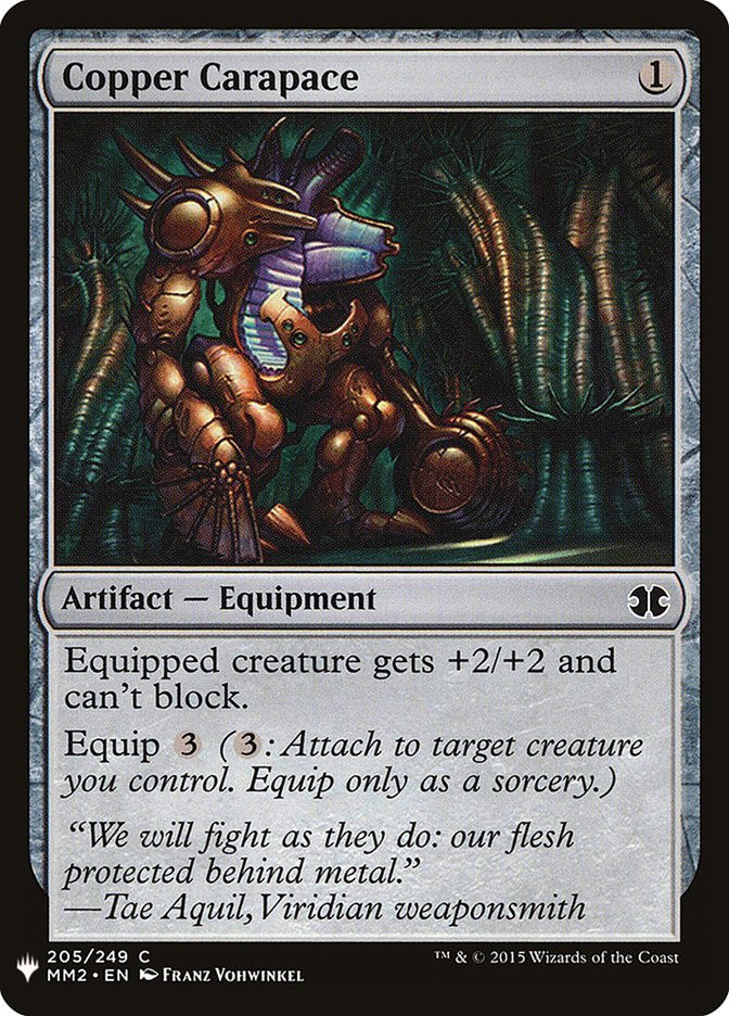 Copper Carapace (MYS)