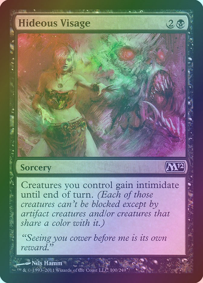 Hideous Visage (M12) (100) / Foil