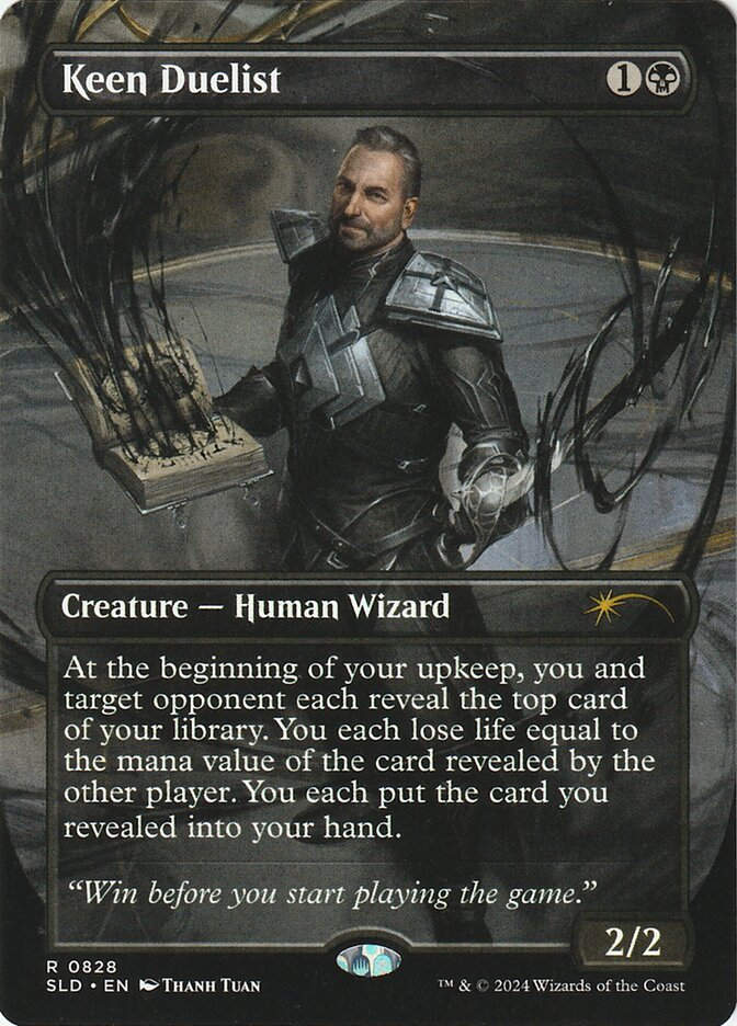 Keen Duelist (SLD) (828) / Borderless