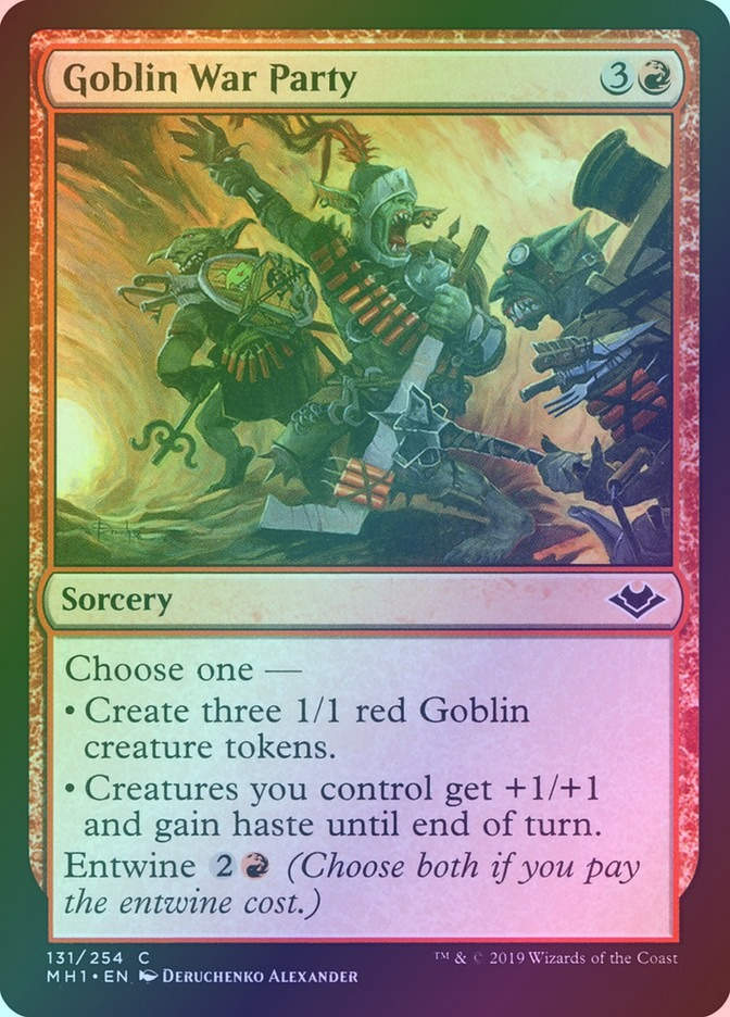 Goblin War Party (MH1) (131) / Foil
