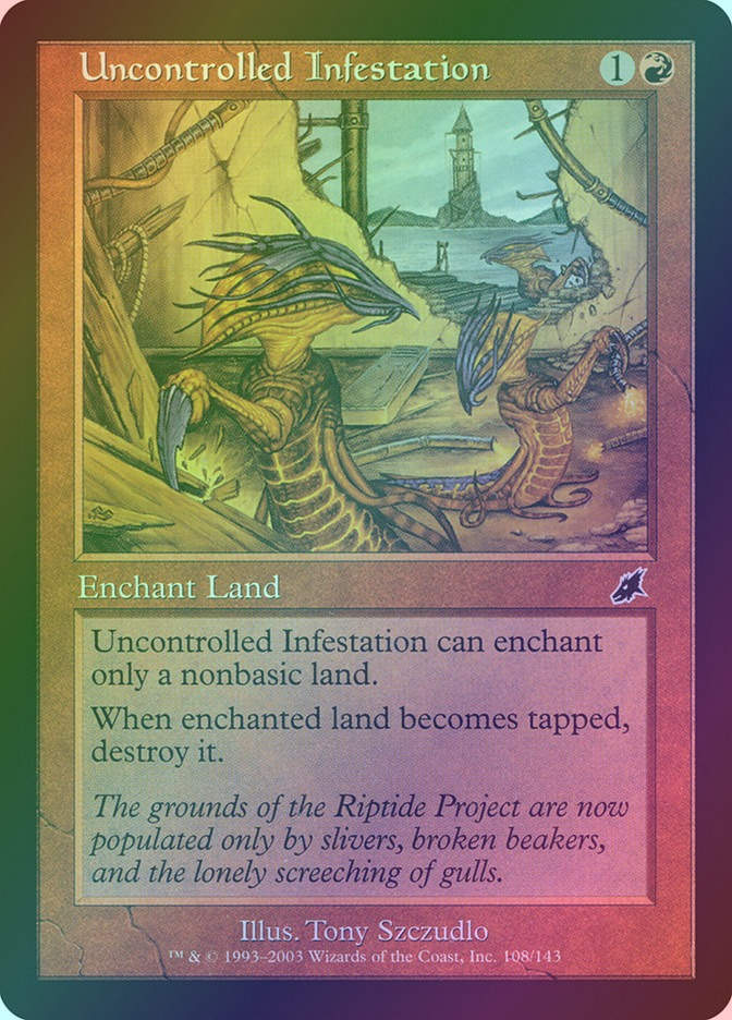 Uncontrolled Infestation (SCG) (108) / Foil