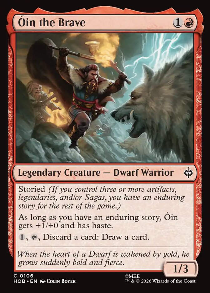 Óin the Brave (HOB) (106)