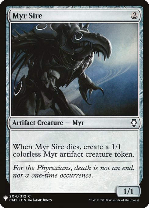 Myr Sire (PLST) (CM2-204)